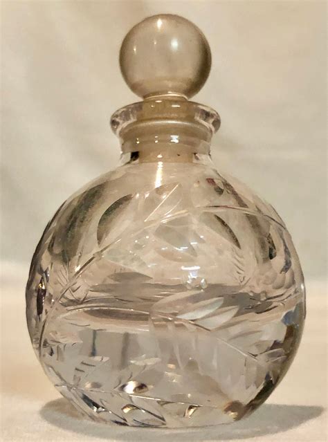 old chanel perfume bottle|antique cut glass perfume bottle.